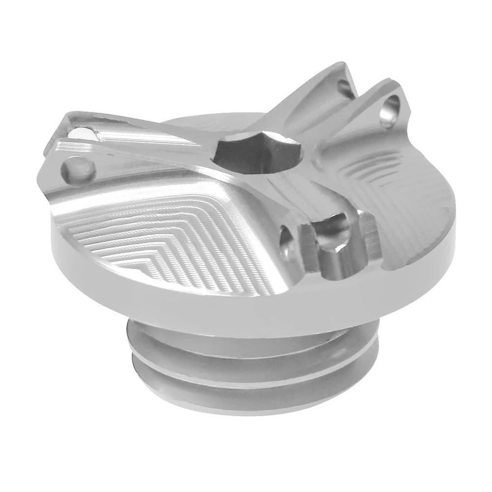 Motorrad Öleinfülldeckel Motor Zubehör Aluminium Für ADV350 350 ADV 2021 2022 Adv350 2021 2022 Motorrad Öl Füllstoff Kappe Schrauben Motor Öl Tasse von DPOGHYE