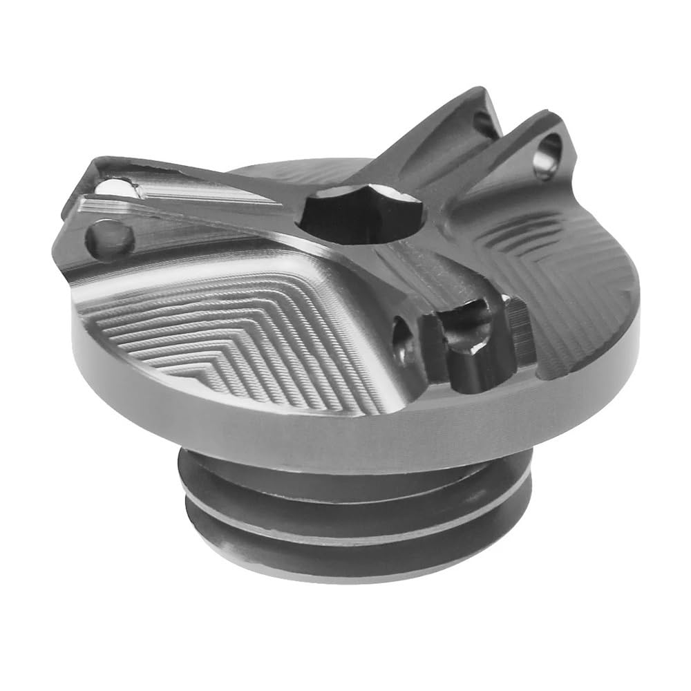 Motorrad Öleinfülldeckel Motor Zubehör Aluminium Für ADV350 350 ADV 2021 2022 Adv350 2021 2022 Motorrad Öl Füllstoff Kappe Schrauben Motor Öl Tasse von DPOGHYE