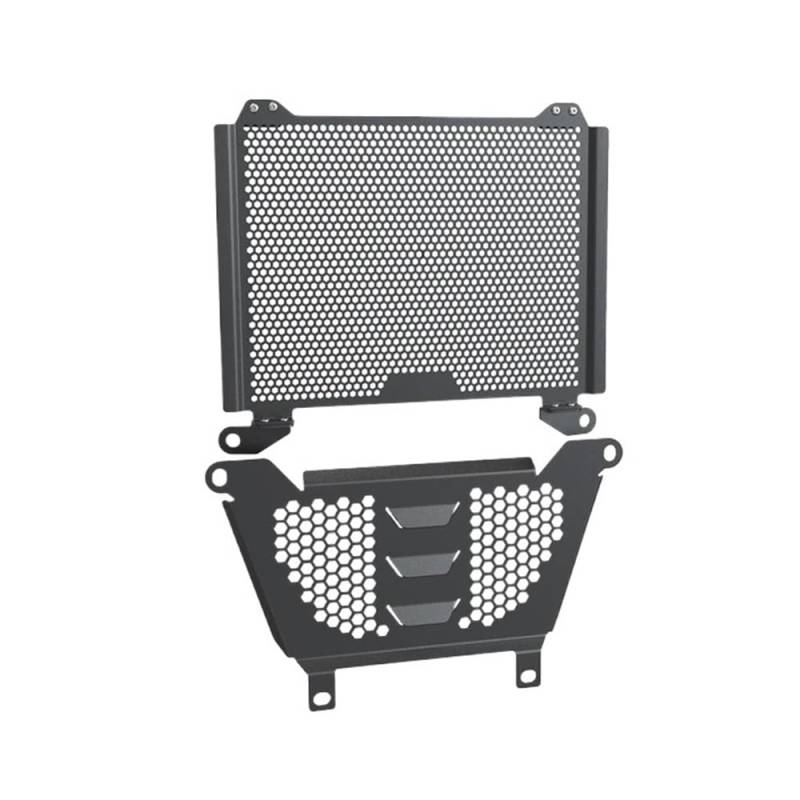 Motorräder Kühlergrill Wassertanknetz FÜR CF&Moto FÜR CF&Moto 800MT 800 MT N39 ° Ibex 800 S/T 2021-2025 IBEX800 Motorrad Kühler Schutz Und Motor Skid Platte Abdeckung Set von DPOGHYE