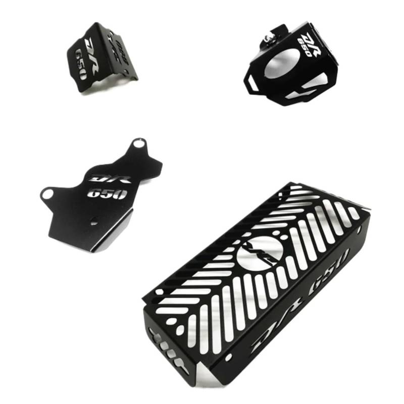 Motorräder Kühlergrill Wassertanknetz Vorne Bremssattel Kühlergrill Reservoir Schutz Protector Kühlergrill Schutz Für Su&zuki DR 650 DR650 S DR650SE 1996-2021 von DPOGHYE