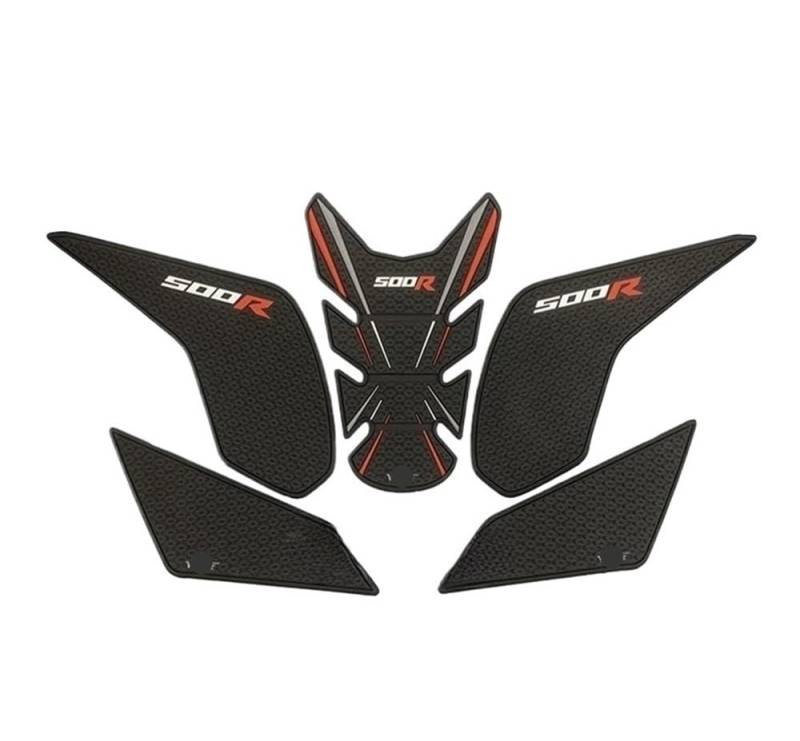 Zubehör Motorradaufkleber Für CBR500R 2019 2020 2021 Motorrad Anti Slip Tank Pad Knie Grip Traktion Seite Schutz Aufkleber von DPOGHYE