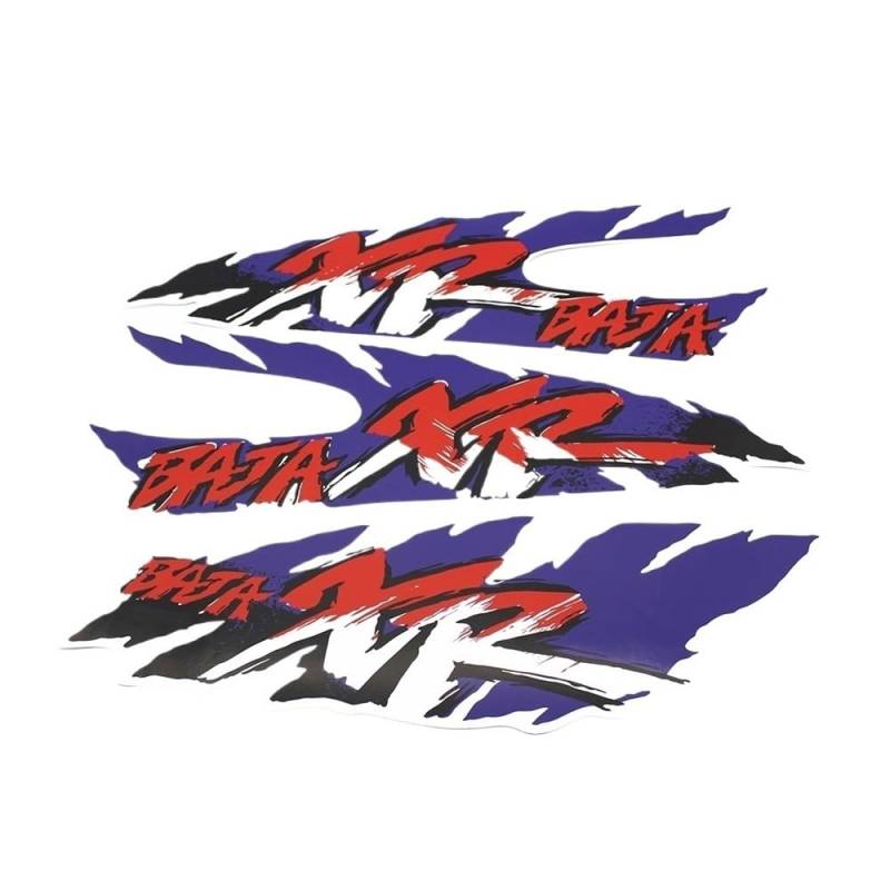 Zubehör Motorradaufkleber Für DIO AF18 AF23 AF27 AF28 AF35 Baja XR Motorrad Volle Körper Verkleidung Logo Aufkleber Decals Aufkleber von DPOGHYE