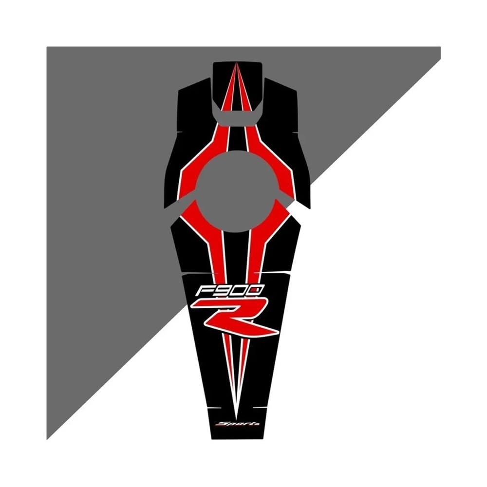 Zubehör Motorradaufkleber Für F900R 2019–2020 Tankpad-Aufkleber-Set, Motorrad-Kraftstofftank-Schutz-Aufkleber-Set von DPOGHYE