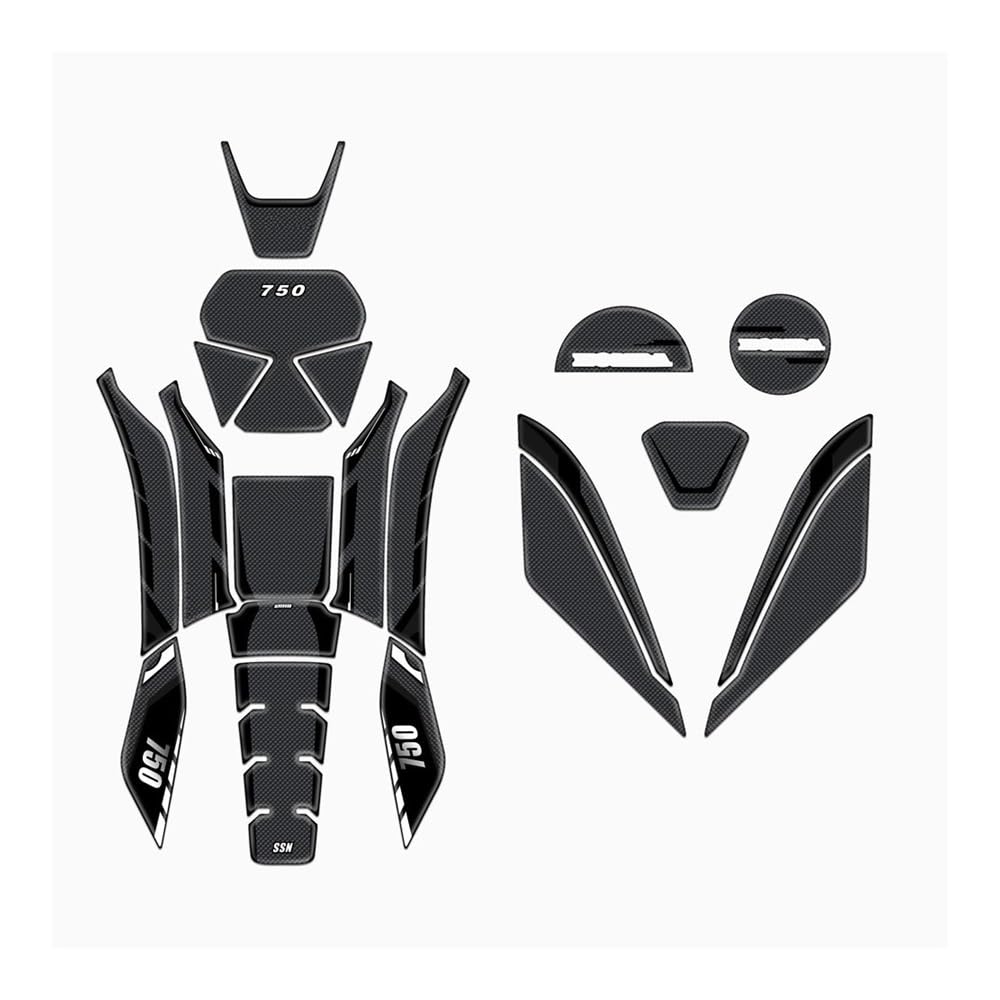 Zubehör Motorradaufkleber Für Forza750 NSS750 2021 2022 Motorrad Aufkleber Voll Kits Verkleidung Decals Motor Bike Dekoration Zubehör von DPOGHYE