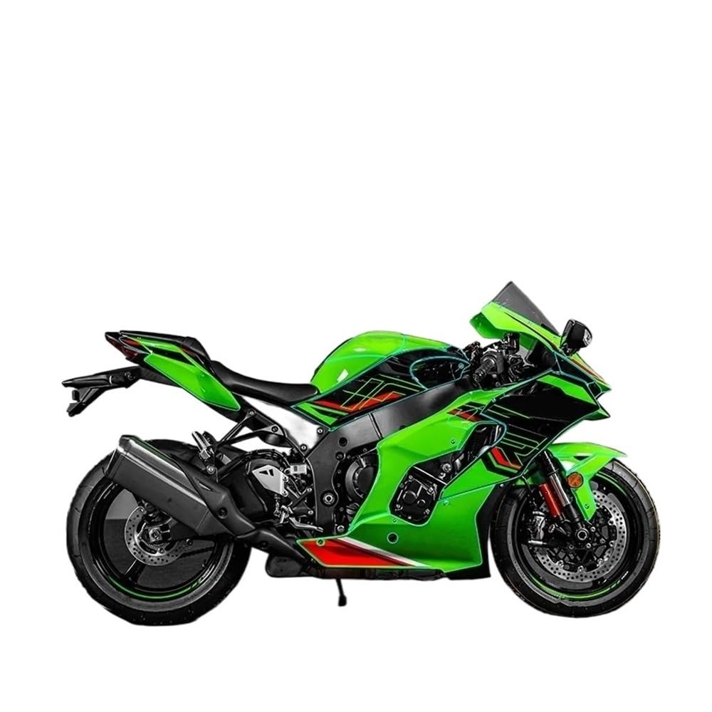 Zubehör Motorradaufkleber Für Ka&wasaki ZX10R Fahrradzubehör Schutzaufkleber Für Motorrad-Vollkörper-transparente Schutzfolienverkleidungs-Kits von DPOGHYE