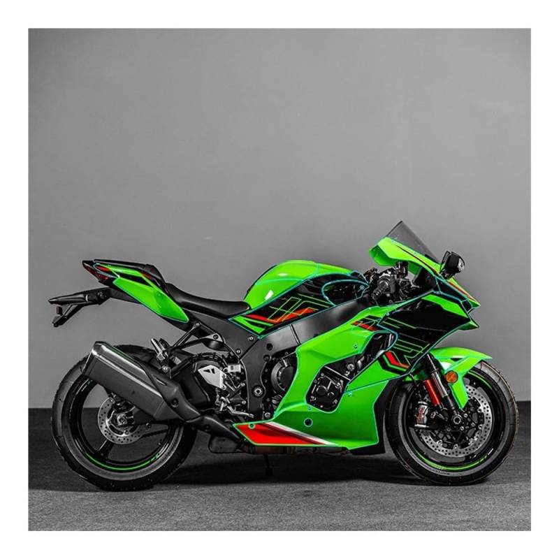 Zubehör Motorradaufkleber Für Ka&wasaki ZX10R Fahrradzubehör Schutzaufkleber Für Motorrad-Vollkörper-transparente Schutzfolienverkleidungs-Kits von DPOGHYE