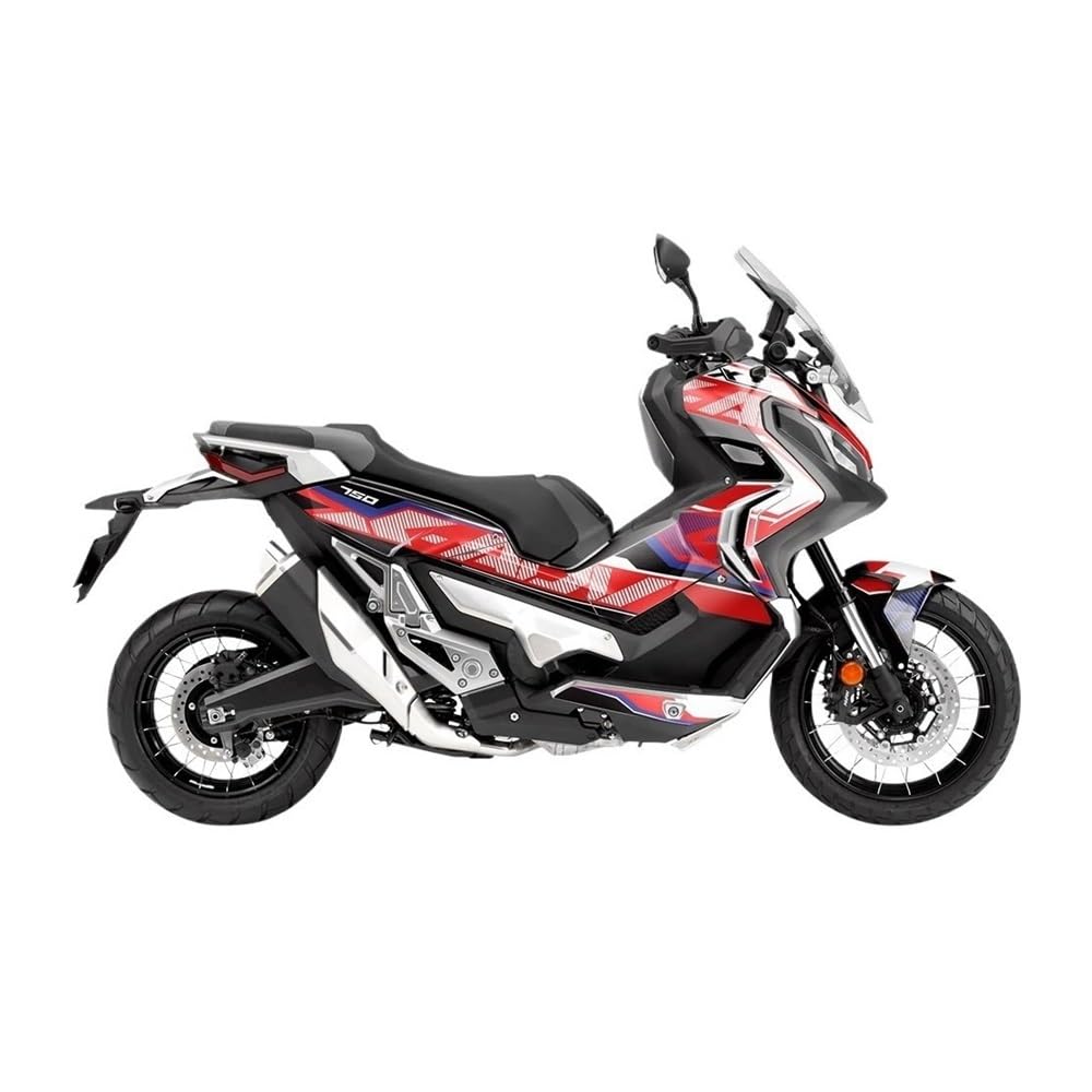 Zubehör Motorradaufkleber Für X-ADV750 XADV X-ADV 750 XADV750 Motorrad Ganzkörper-Verkleidungsaufkleber Aufkleber Schutz Dekorationssatz von DPOGHYE