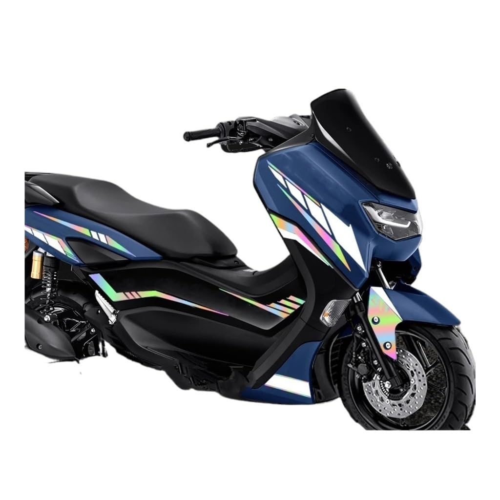 Zubehör Motorradaufkleber Für Ya&maha Nmax 155 Nmax155 2020 2021 2022 N-MAX 155 Motorrad Aufkleber Decals Volle Körper Aufkleber Dekoration Aufkleber von DPOGHYE