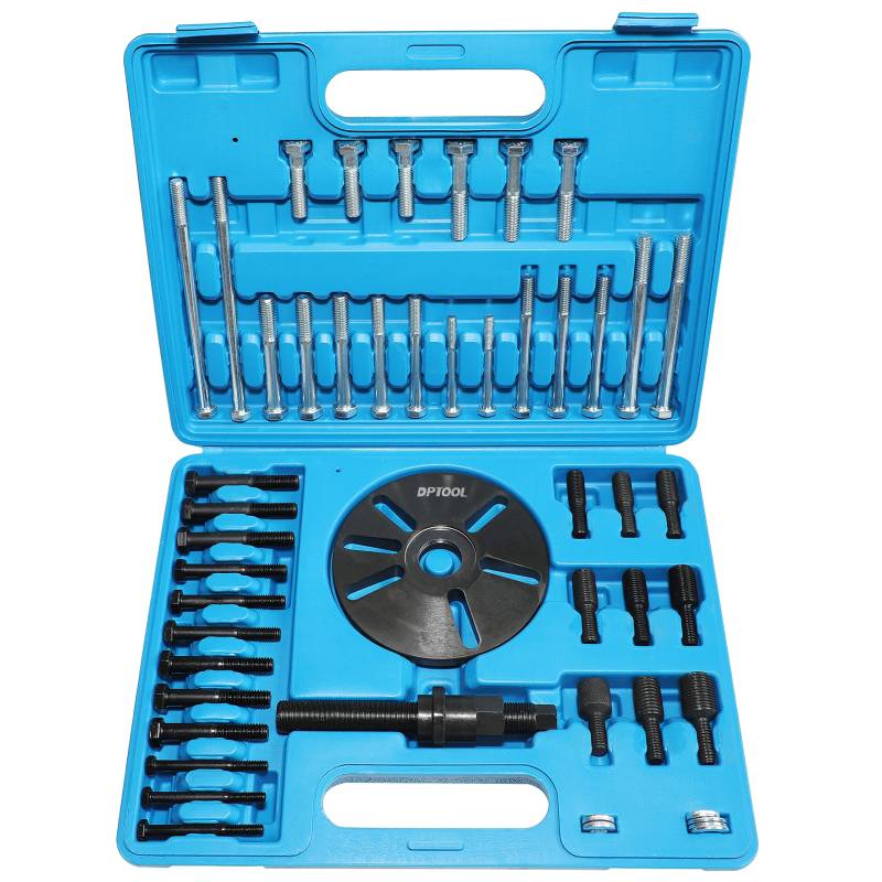 DPTOOL Harmonic Balancer Puller Removal & Install Tool Kit, Schwungrad-Entferner, Kurbelwellen-Riemenscheibe, Lenkrad-Abziehsatz von DPTOOL