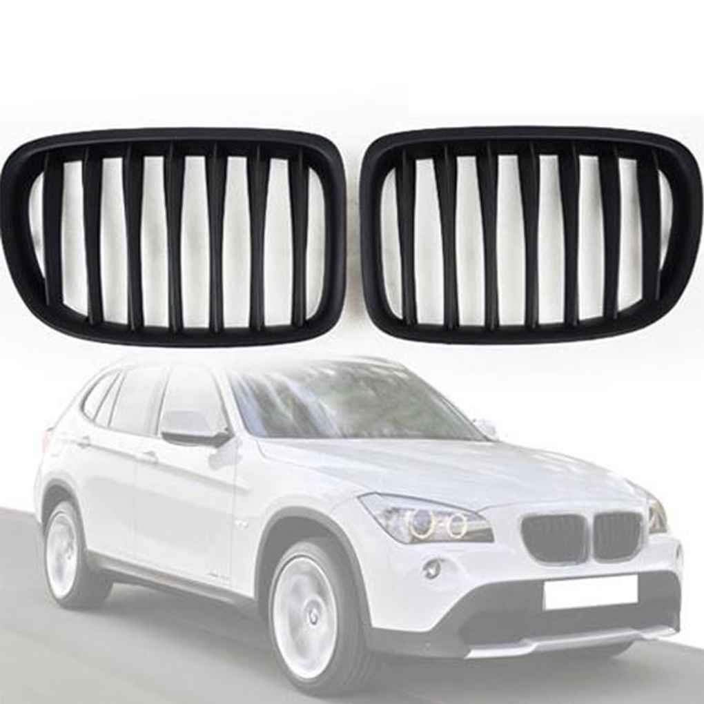 2010–2015 E84 X1 Serie mattschwarz Sport Nieren Frontgrill – Paar von DQDZ