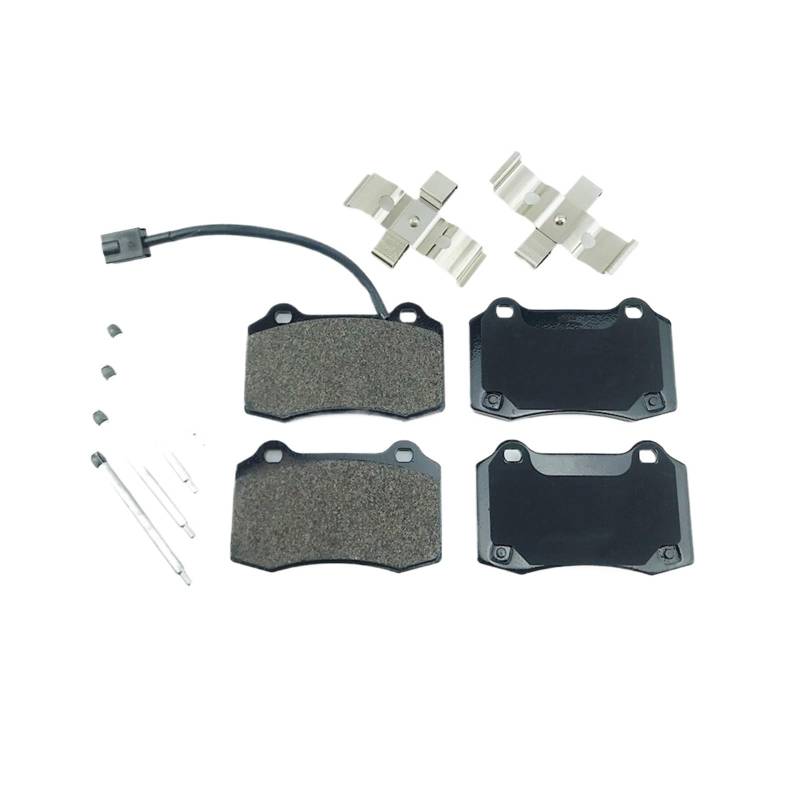 Auto Rear Ceramics Disc Brake Pad Set D1270 980156007 107C23219 Compatible With QUATTROPORTE GHiBLi von DQOMAVTEN