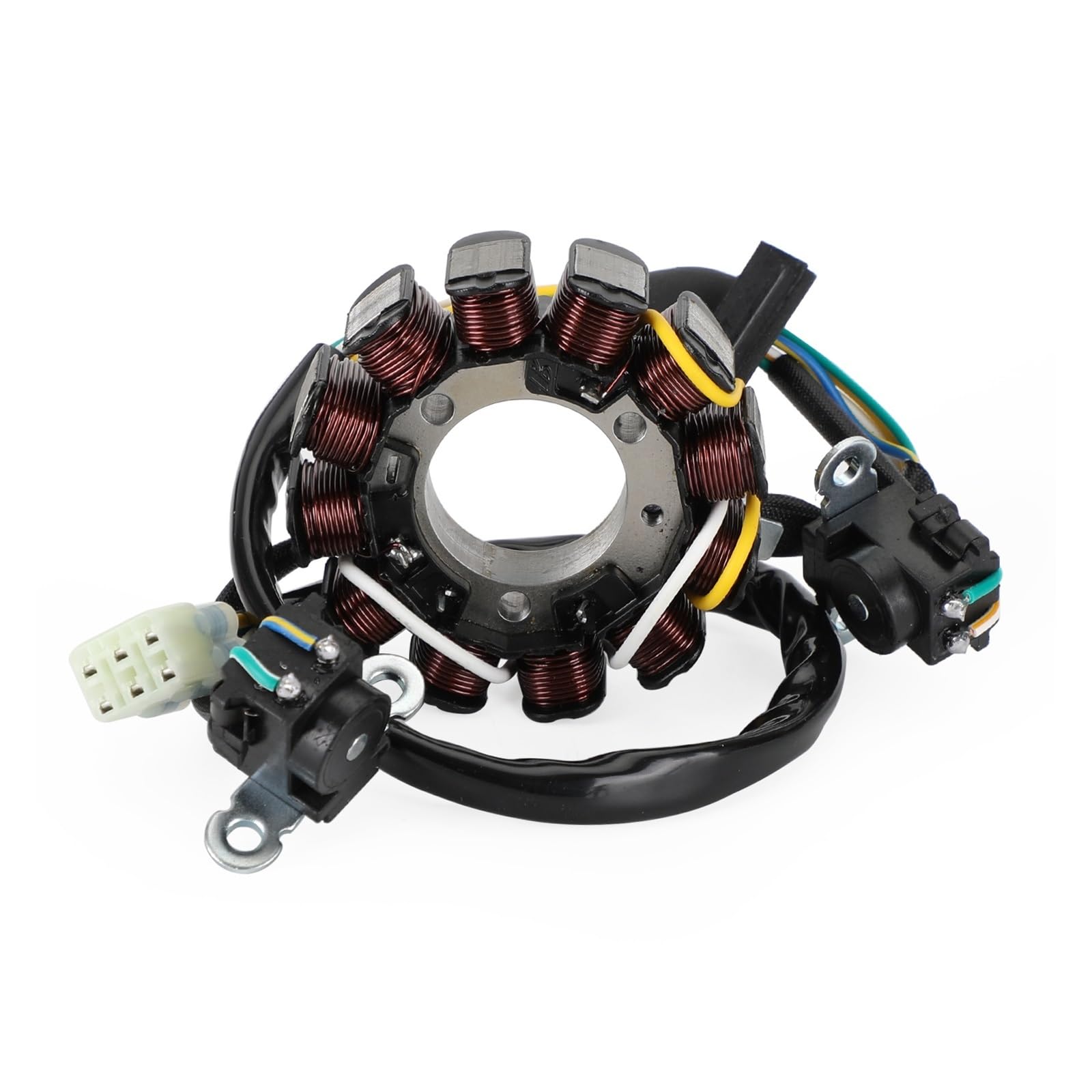 Magneto Stator + Spannungsgleichrichter + Dichtung Kompatibel mit CRF 250 R CRF250R 2014-2017 von DQOMAVTEN