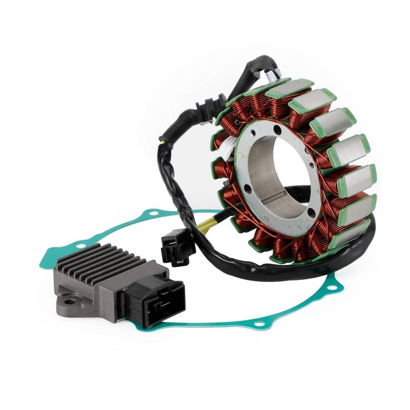 Regler Magneto Stator Dichtung Kit Kompatibel Mit XL1000 Varadero SD01 SD02 99-02 Motorrad Zubehör von DQOMAVTEN