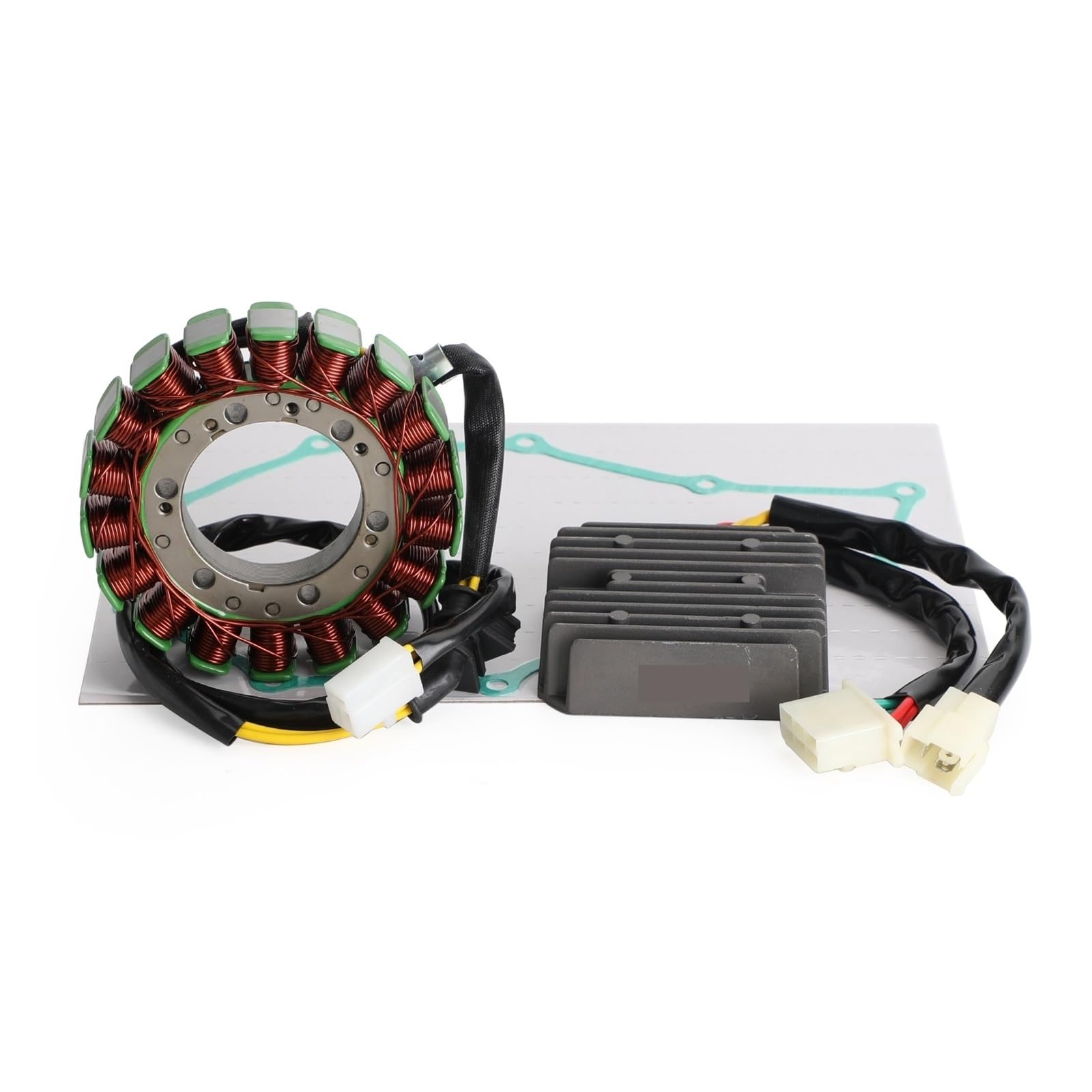 Regler Stator Spule Dichtungssatz kompatibel mit XRV 650 Africa Twin RD03 1988-1989 31120-MM9-004 31600-MS8-000 Motor von DQOMAVTEN