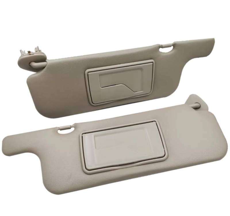 DQRWPXJX Make-Up Mirror Sun Shielding Board Innere Vordere Windschutzscheiben-Sonnenvisor-Sun Visor Für Toyota Corolla 2003-2012,Beige von DQRWPXJX