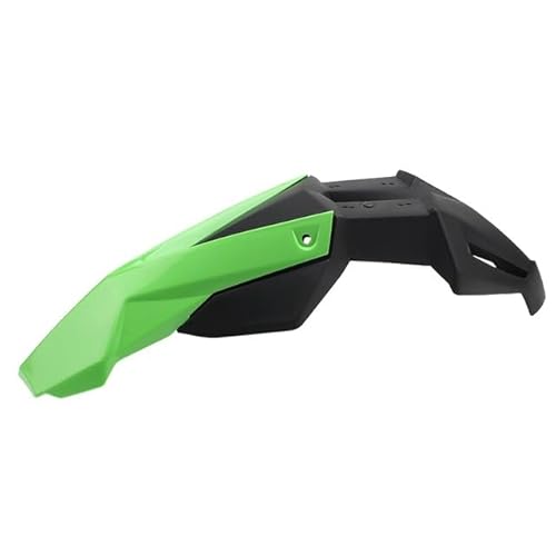 Motorrad-Kotflügel Motorrad Kotflügel Vorne Kunststoff Kit Kotflügel Motorrad Zubehör Moto Fender Garde Schutzbleche Abdeckung(Green Black) von DQSSSL