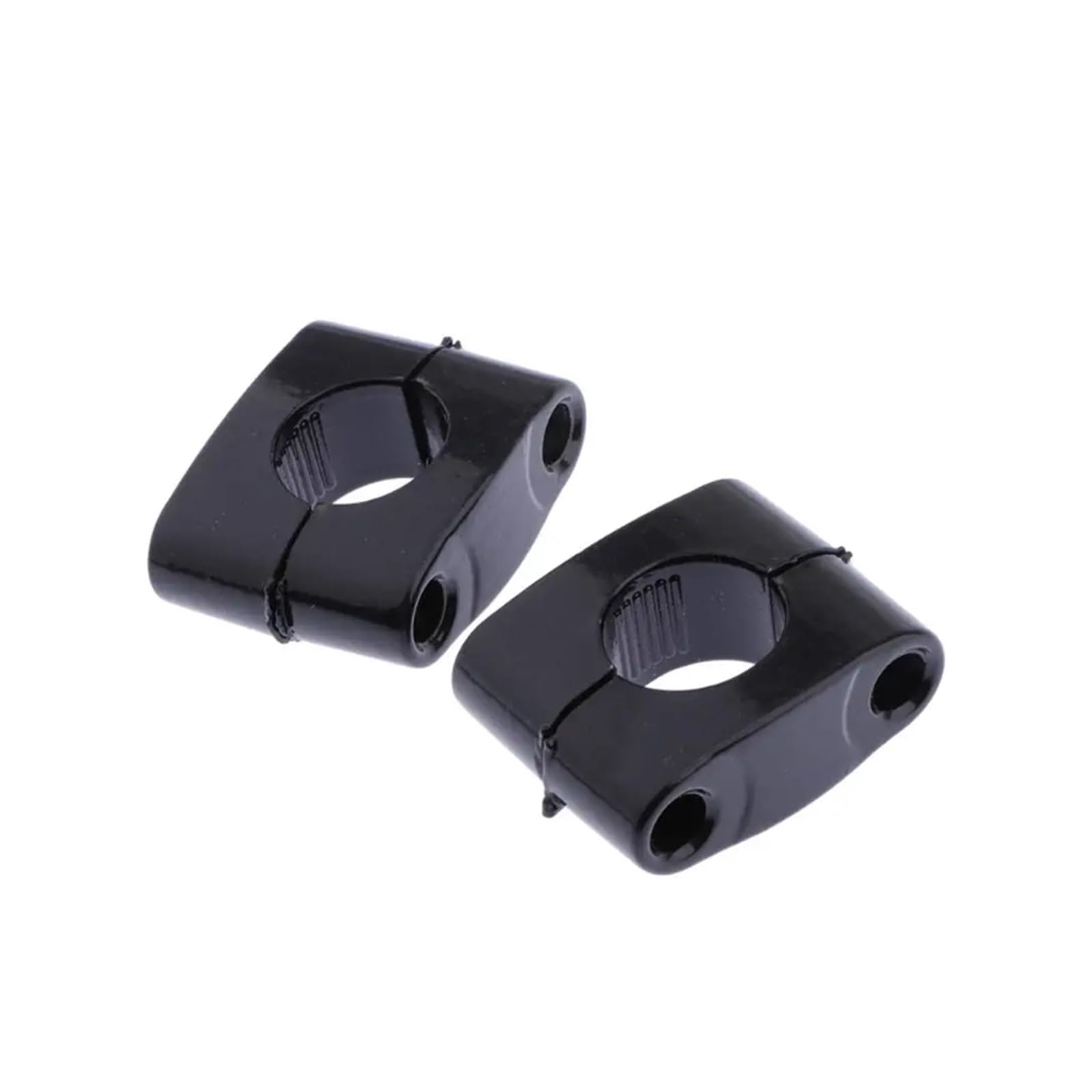 Motorrad-Lenkererhöhungen 1 2mm Schwarz Motorrad CNC Lenker Riser Halterung Clamp Adapter Lenkerhalterung von DQSSSL