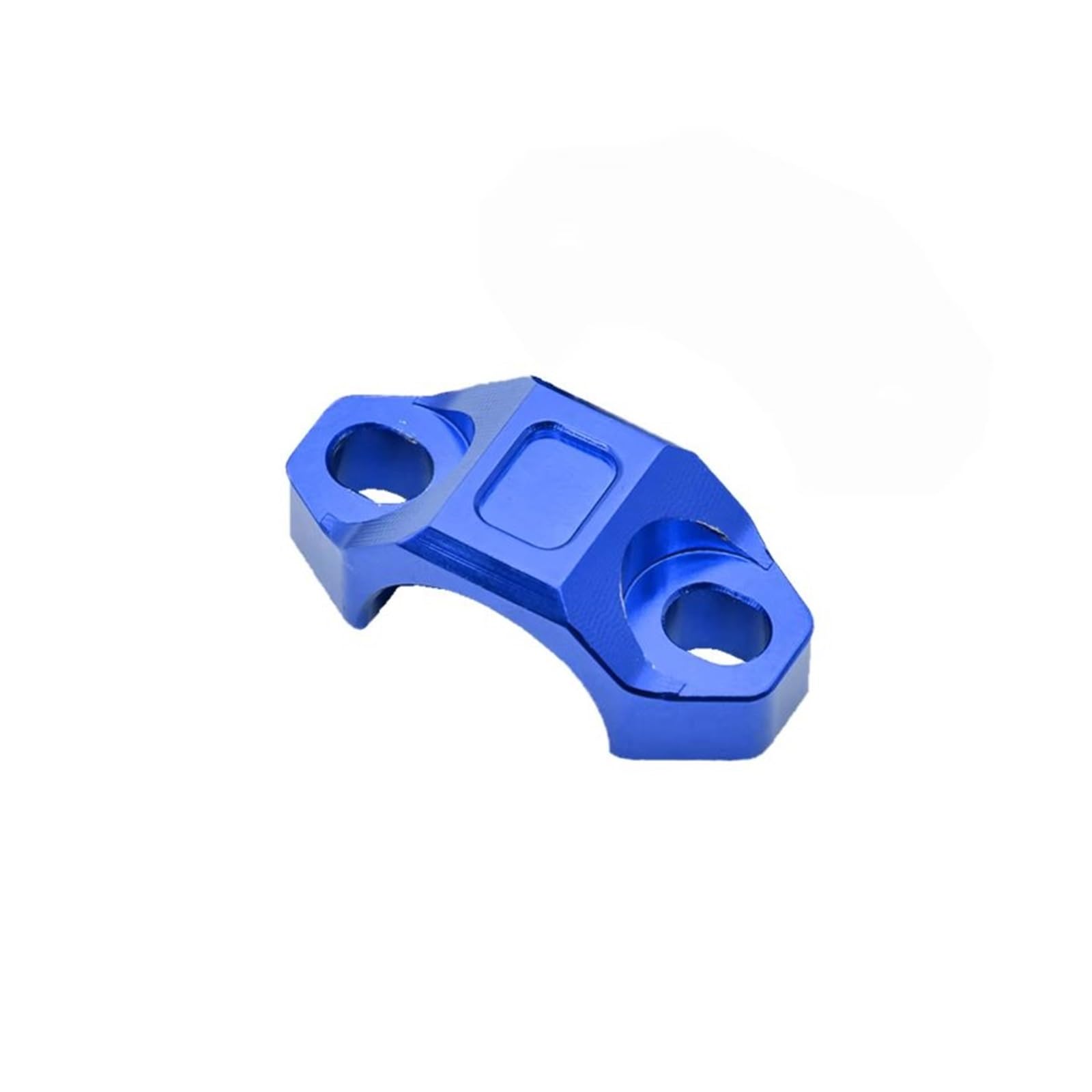 Motorrad-Lenkererhöhungen CNC 22MM Lenkerbremskupplungs-Drehstangenklemmhalterung Stopp Start Kill Schalter Für Motorrad Motocross Zubehör Lenkerhalterung(1PCS Blue) von DQSSSL