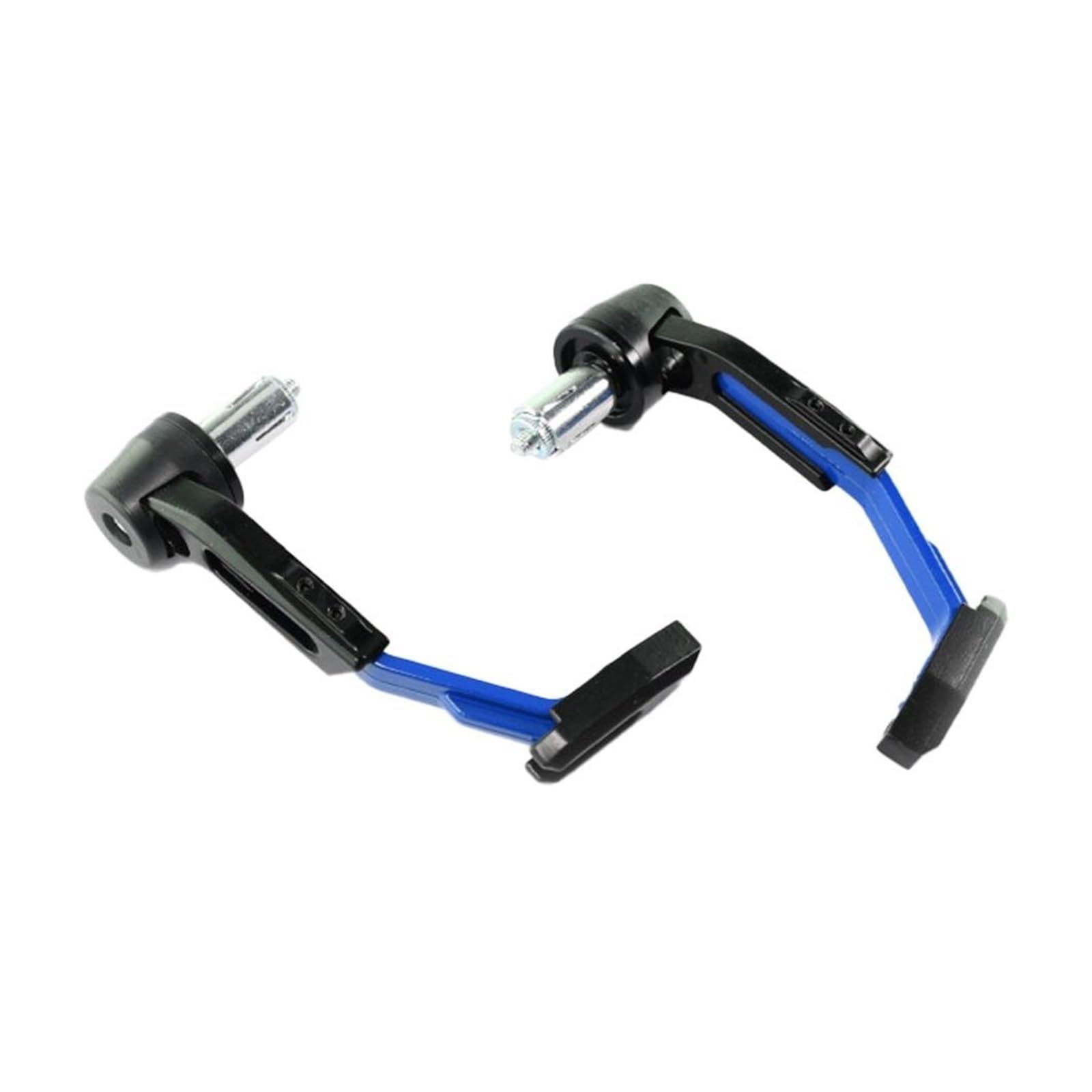 Motorrad-Lenkererhöhungen Einstellbare Länge Universal-Lenkerschutz Bremshebelschutz Für Motorrad-Roller-Mountainbike-Handschutz Lenkerhalterung(Blue) von DQSSSL