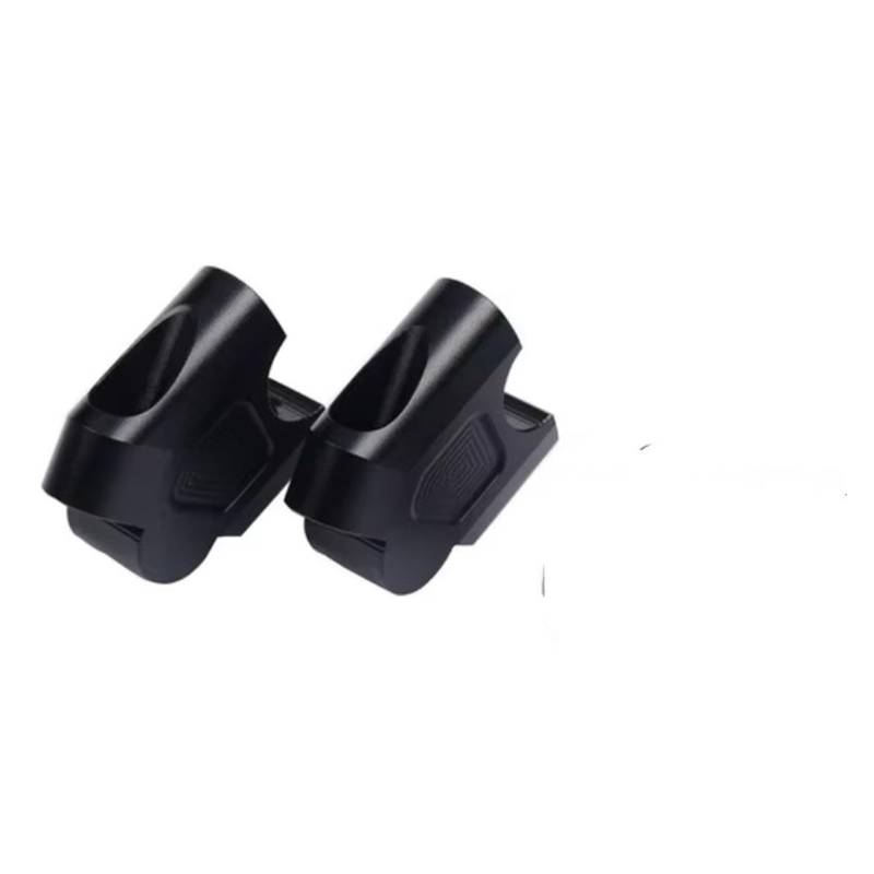 Motorrad-Lenkererhöhungen FÜR B&enelli FÜR TRK702X Motorradzubehör Lenkererhöhung Halterung Lenkerklemme Steigverlängerung Adapter Lenkerhalterung(B back Height-black) von DQSSSL