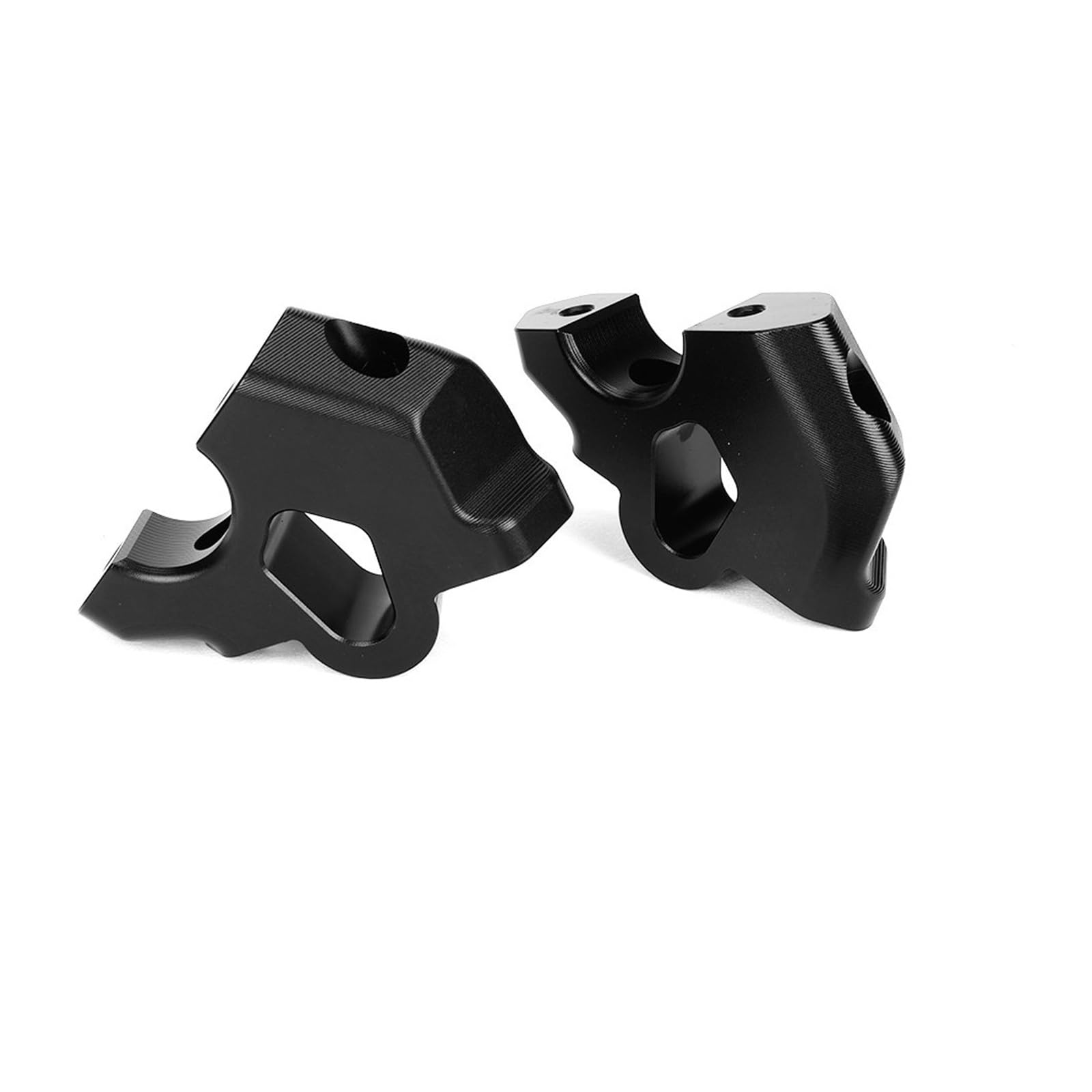 Motorrad-Lenkererhöhungen Für B&MW Für R1300GS 2024 Motorrad Sitzposition Teller Lenker Steigleitungen Zurück Bewegen Schellen Verlängerung Höhe CNC Clip Lenkerhalterung(Black) von DQSSSL