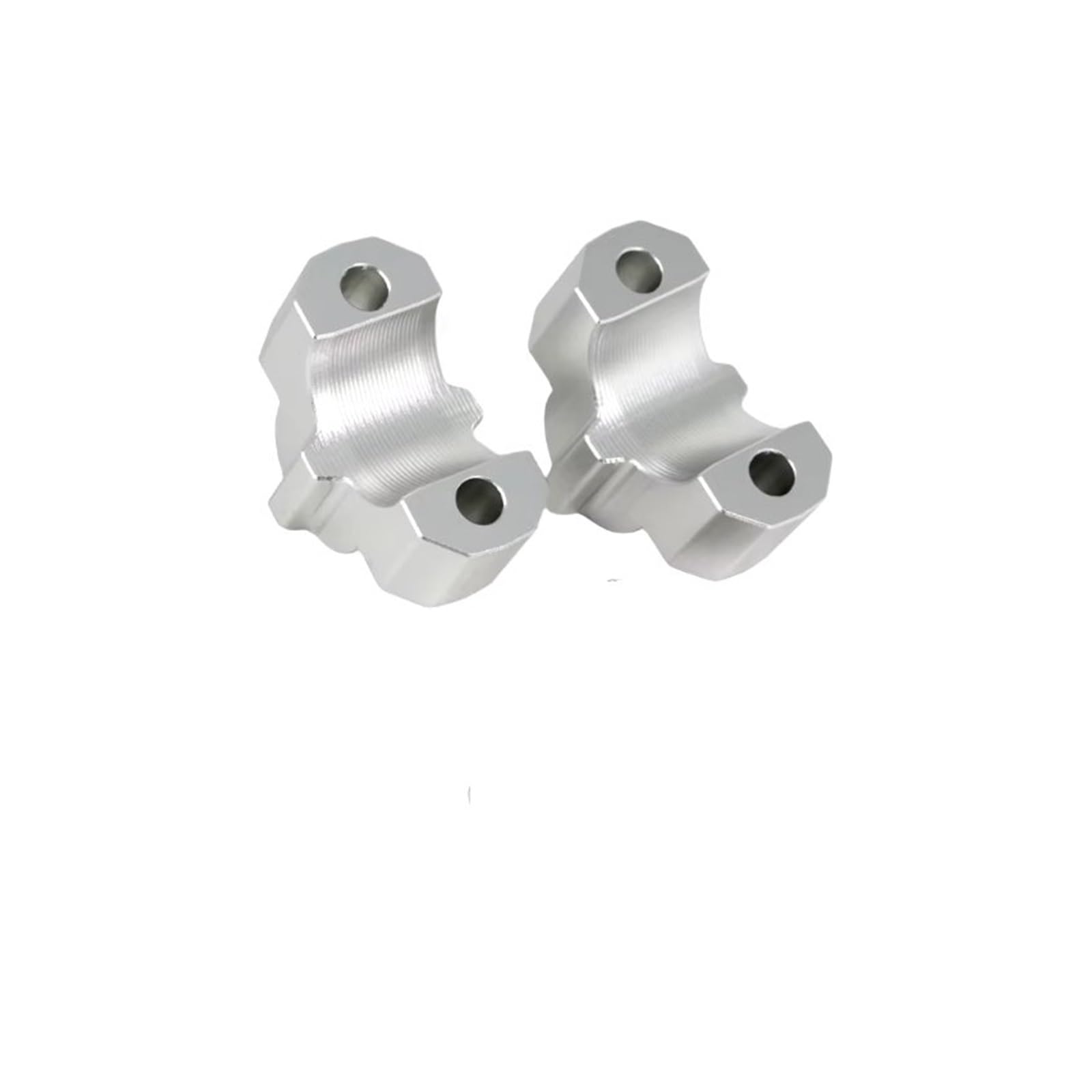 Motorrad-Lenkererhöhungen Für B&MW Für S1000R Für M1000R 2021 Mount Kit Zubehör Motorrad Lenker Riser Clamp Erhöht 25mm Erhöhung Lenkerhalterung(Silver) von DQSSSL