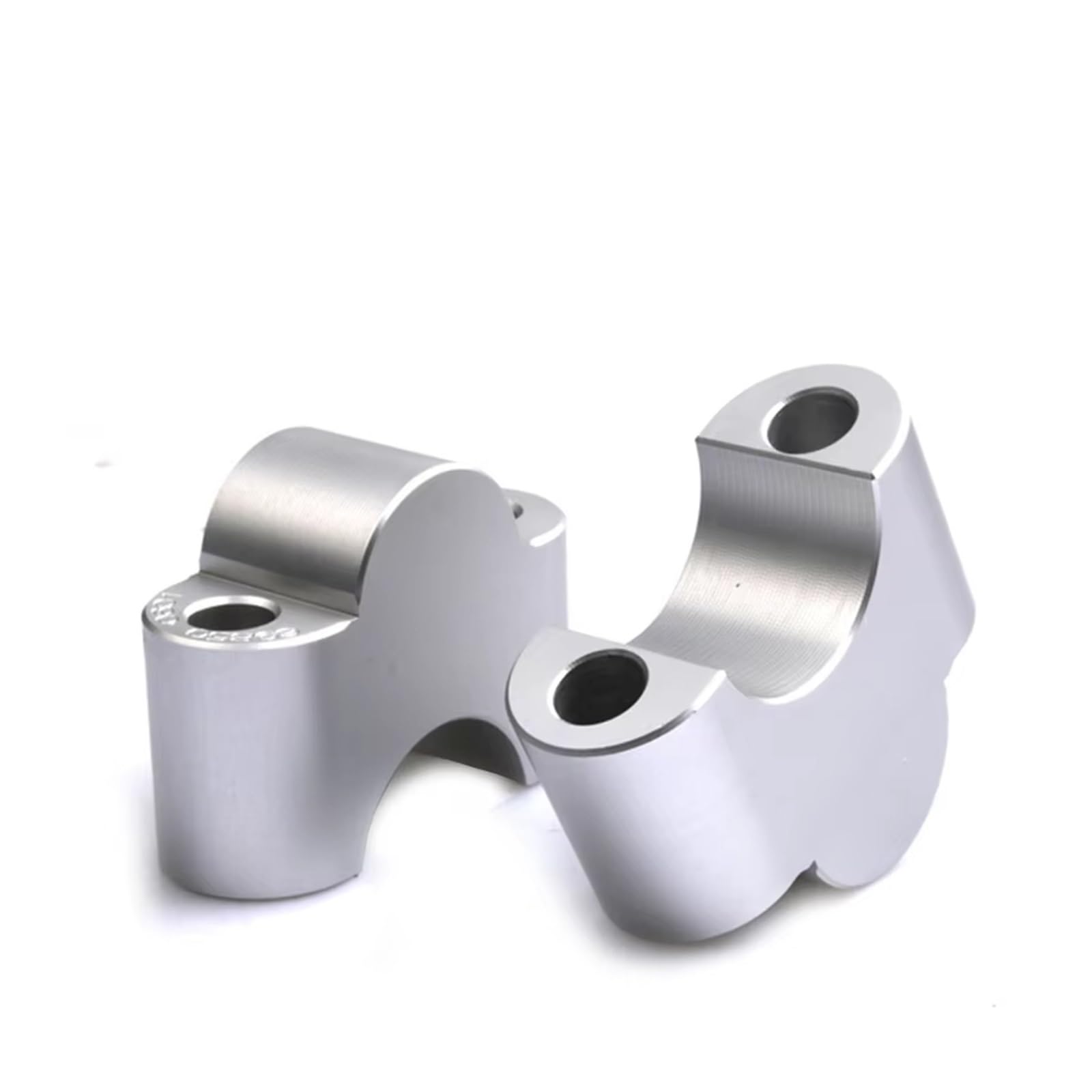 Motorrad-Lenkererhöhungen Motorrad Zubehör Lenker Riser Montieren Griff Bar Clamp Aufstieg Verlängern Adapter FÜR B&enelli FÜR TRK702X Lenkerhalterung(A Just Height-silver) von DQSSSL