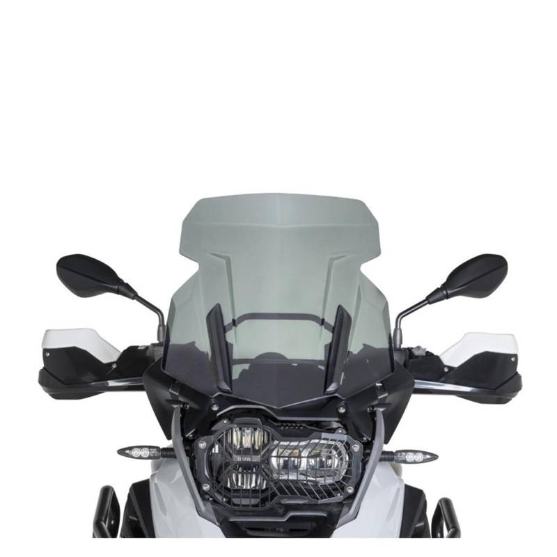 Motorrad-Windschutzscheibe Für B&MW Für R1200GS R1250GS Für ADV Für LC Motorrad Windschutzscheibe Rallye Windschutzscheibe Deflektor Schutz Bildschirm Windschutzscheibe Verkleidung(Smoke Grey) von DQSSSL