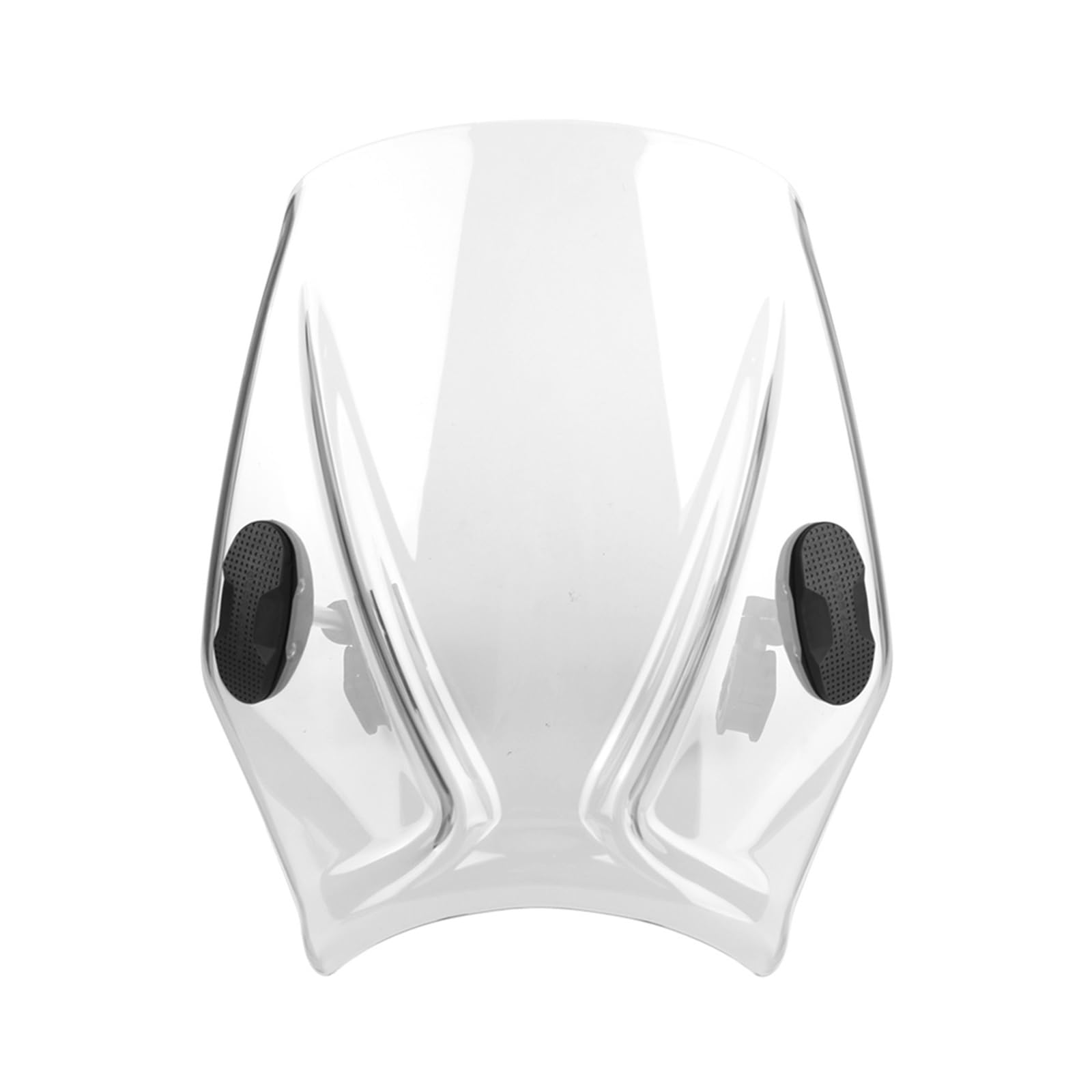 Motorrad-Windschutzscheibe Für CB650R Dukadi Motorrad Windschutzscheibe Street Bike Windschutzscheibe Spoiler Windschutzscheibe Verkleidung(Transparent) von DQSSSL