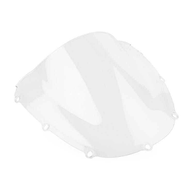 Motorrad-Windschutzscheibe Für CBR954RR 2002 2003 Motorrad Windschutzscheibe Windschutz Double Bubble Bildschirm Schild A&BS Kunststoff Windschutzscheibe Verkleidung(Clear) von DQSSSL