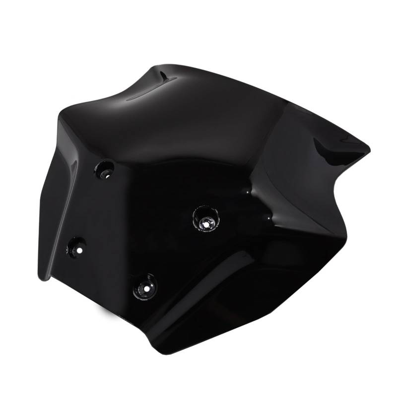 Motorrad-Windschutzscheibe Für Für MT-09 2024 Motorrad Windschutzscheibe Deflektor Windschutzscheibe Verkleidung Motorrad Zubehör Windschutzscheibe Verkleidung(Black) von DQSSSL