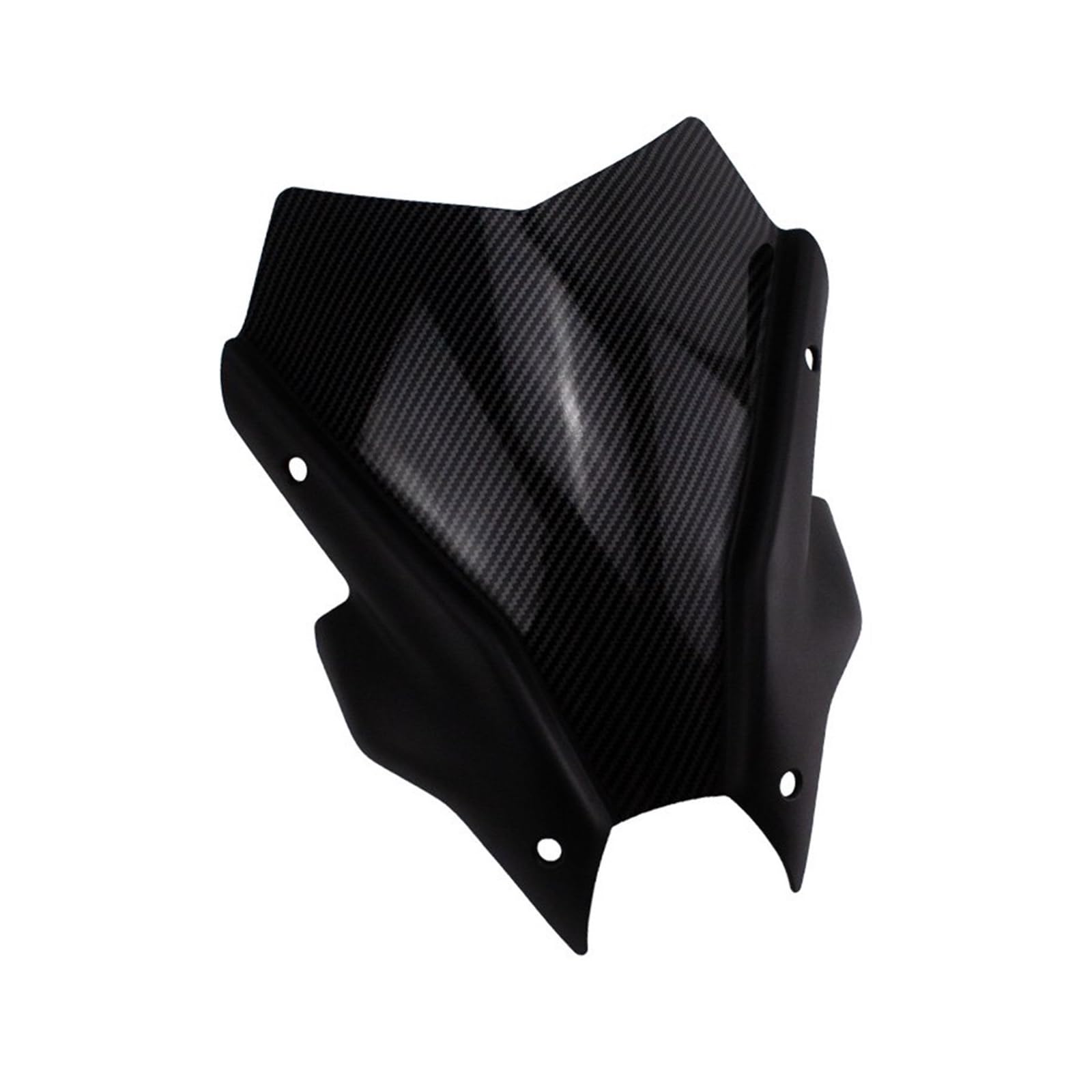 Motorrad-Windschutzscheibe Für Für MT-09 Für FZ09 2021 2022 2023 Motorrad Sport Windschutzscheibe Visier Schwarz Windschutzscheibe Windschutzscheibe Verkleidung(Carbon look) von DQSSSL