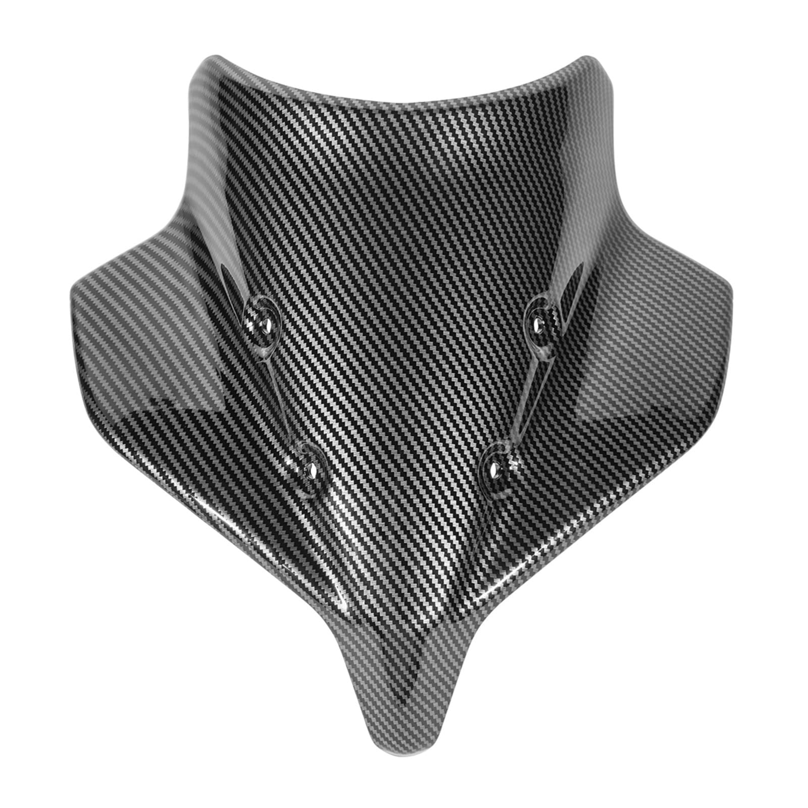 Motorrad-Windschutzscheibe Für Für MT-10 Für SP 2022 2023 2024 Windschutzscheibe Windschutzscheibe Motorrad Air Screen Shield Deflektor Zubehör Windschutzscheibe Verkleidung(Carbon Fiber Look) von DQSSSL