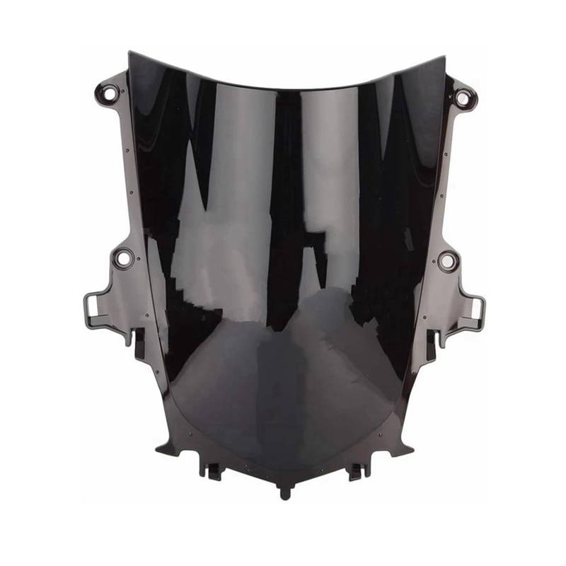 Motorrad-Windschutzscheibe Für Für YZF Für 1000 Für R1 2015 2016 2017 2018 2019 Schwarze Motorrad-Windschutzscheibe Windschutzscheibe Double Bubble Screen Windschutzscheibe Verkleidung(Black) von DQSSSL