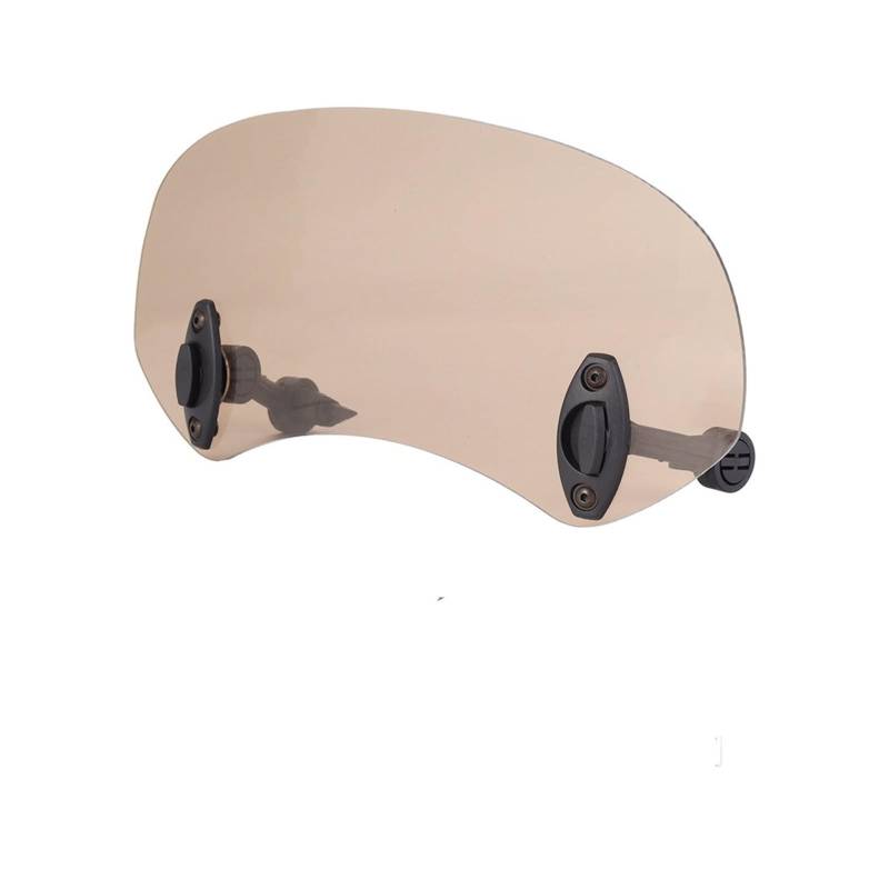 Motorrad-Windschutzscheibe Für S&uzuki Für DL650 Für DL1000 Für DL250 Motorrad Schild Verlängerung Spoiler Windschutz Air Deflektor Windschutzscheibe Verkleidung(Brown) von DQSSSL