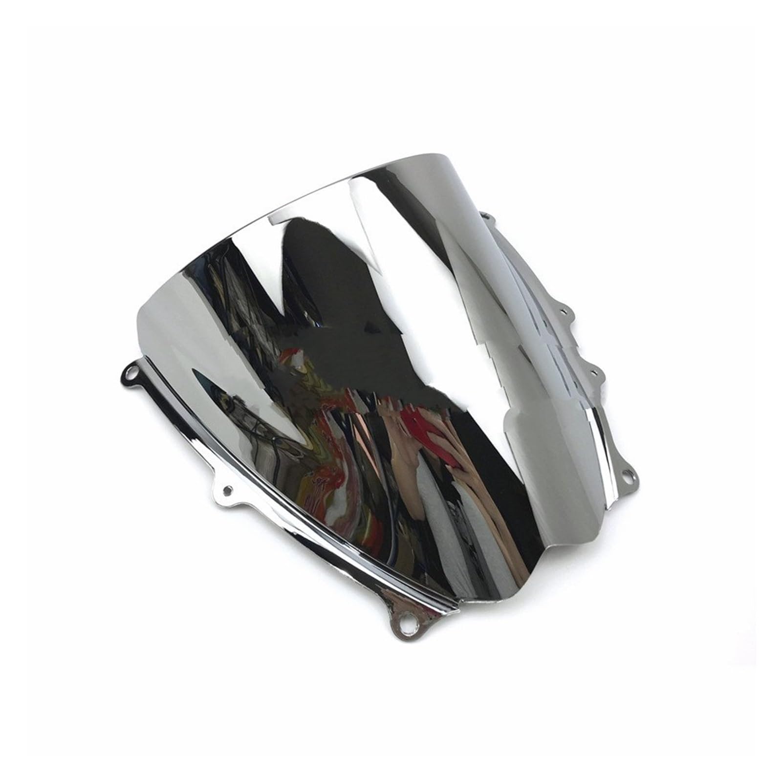 Motorrad-Windschutzscheibe Motorrad Deflektoren Glas Windschutzscheibe Windschutz Für S&uzuki Für GSXR1000 Für K7 Für K8 2007 2008 Windschutzscheibe Verkleidung(Chrome) von DQSSSL