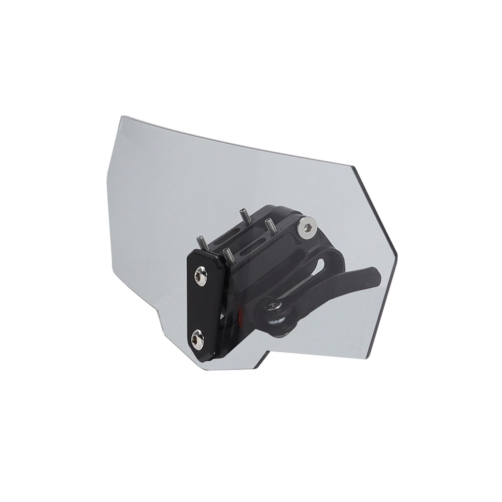 Motorrad-Windschutzscheibe Motorrad Risen Clip Auf Bildschirm Schild Erweiterung Spoiler Air Deflektor Für B&MW Für R1200GS Für x&adv Windschutzscheibe Verkleidung(Black bracket) von DQSSSL