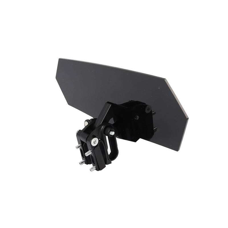 Motorrad-Windschutzscheibe Motorrad Risen Clip Auf Windschutzscheibe Windschutzscheibe Verlängerung Spoiler Air Deflektor Für B&MW Für R1200GS Windschutzscheibe Verkleidung(Black-Black Bracket) von DQSSSL