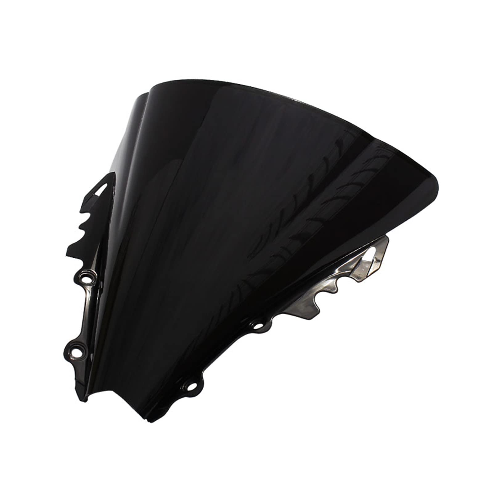 Motorrad-Windschutzscheibe Motorrad Windschutzscheibe Spoiler Windschutz Air Windabweiser Für Für YZF600 Für R6 Für YZF-R6 2006 2007 Windschutzscheibe Verkleidung(Black) von DQSSSL