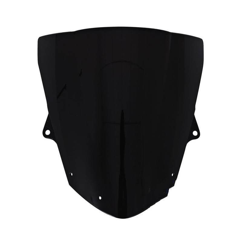 Motorrad-Windschutzscheibe Motorrad Windschutzscheibe Spoiler Windschutzscheibe Verkleidung Air Deflektor Für K&awasaki Für ZX6R 2009 2010 Windschutzscheibe Verkleidung(Black) von DQSSSL