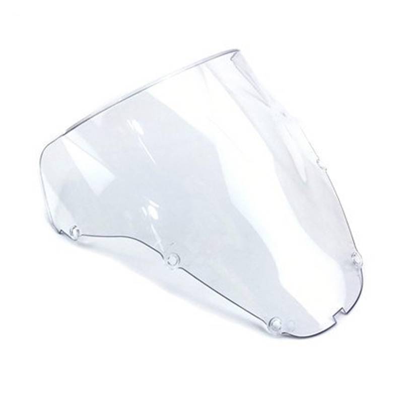 Motorrad-Windschutzscheibe Motorrad Windschutzscheibe Windschutz Double Bubble Für CBR929RR Für CBR900RR 2000 2001 Windschutzscheibe Verkleidung(Clear) von DQSSSL