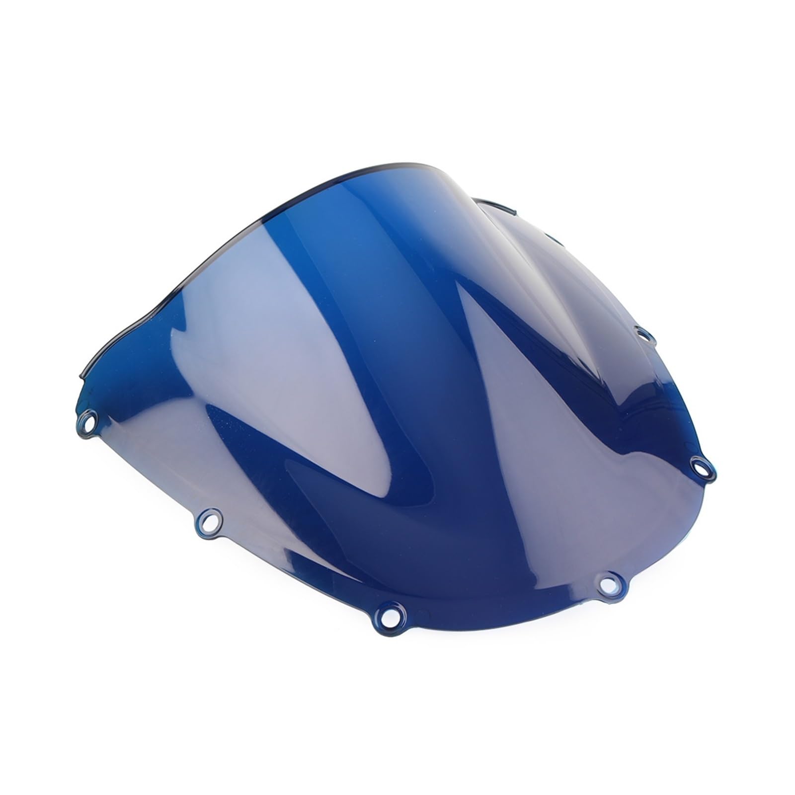 Motorrad-Windschutzscheibe Motorrad Windschutzscheibe Windschutzscheibe Double Bubble Screen Shield ABS-Kunststoff Für CBR954RR 2002 2003 Windschutzscheibe Verkleidung(Blue) von DQSSSL