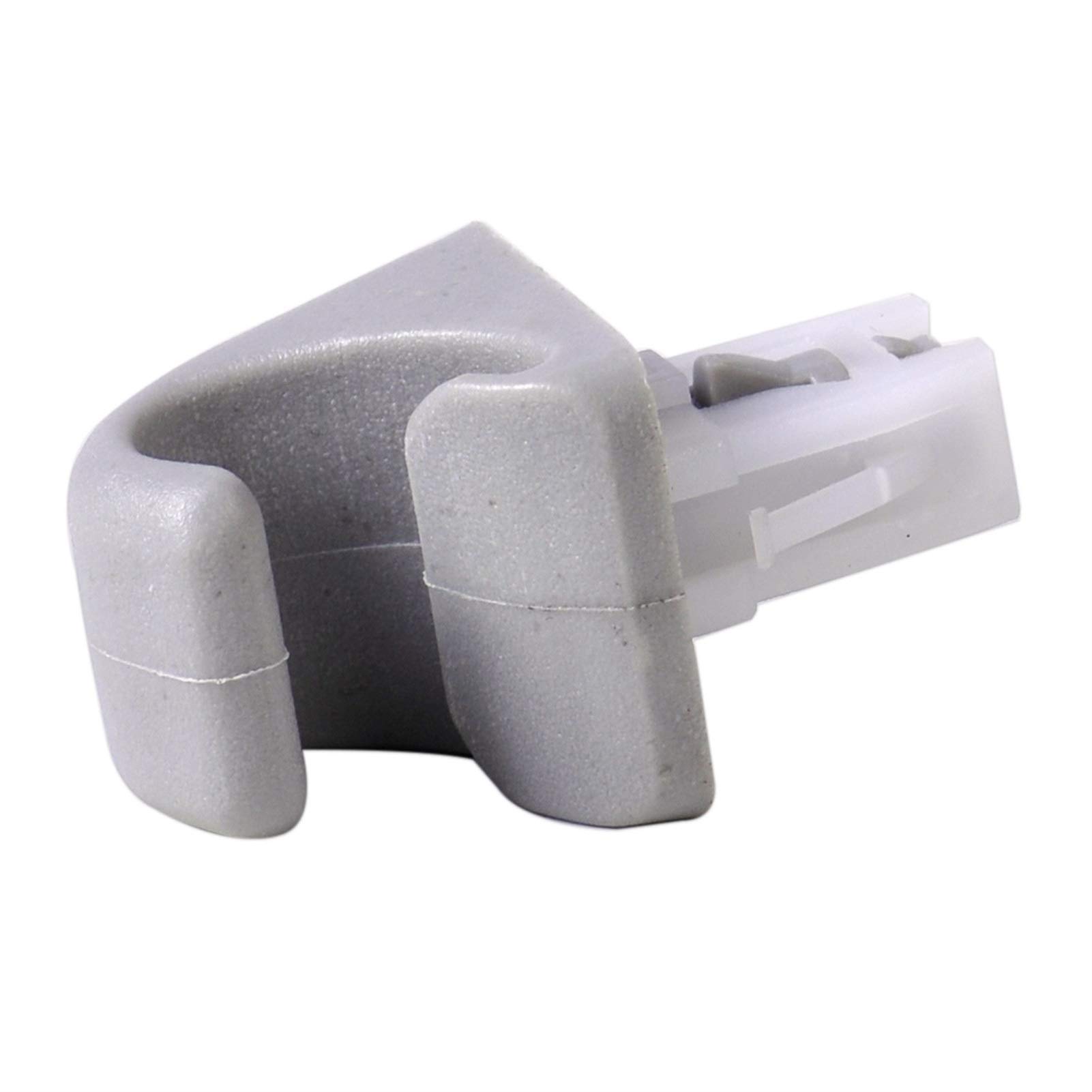 Sonnenblende Clip Sonnenblende Clip Haken 2 Stück grau/beige Sonnenblenden-Haken-Clip-Halterung, passend for RAV4 Prius Solara 2004 2005 2006 2007(Grey) von DQZRTUECA