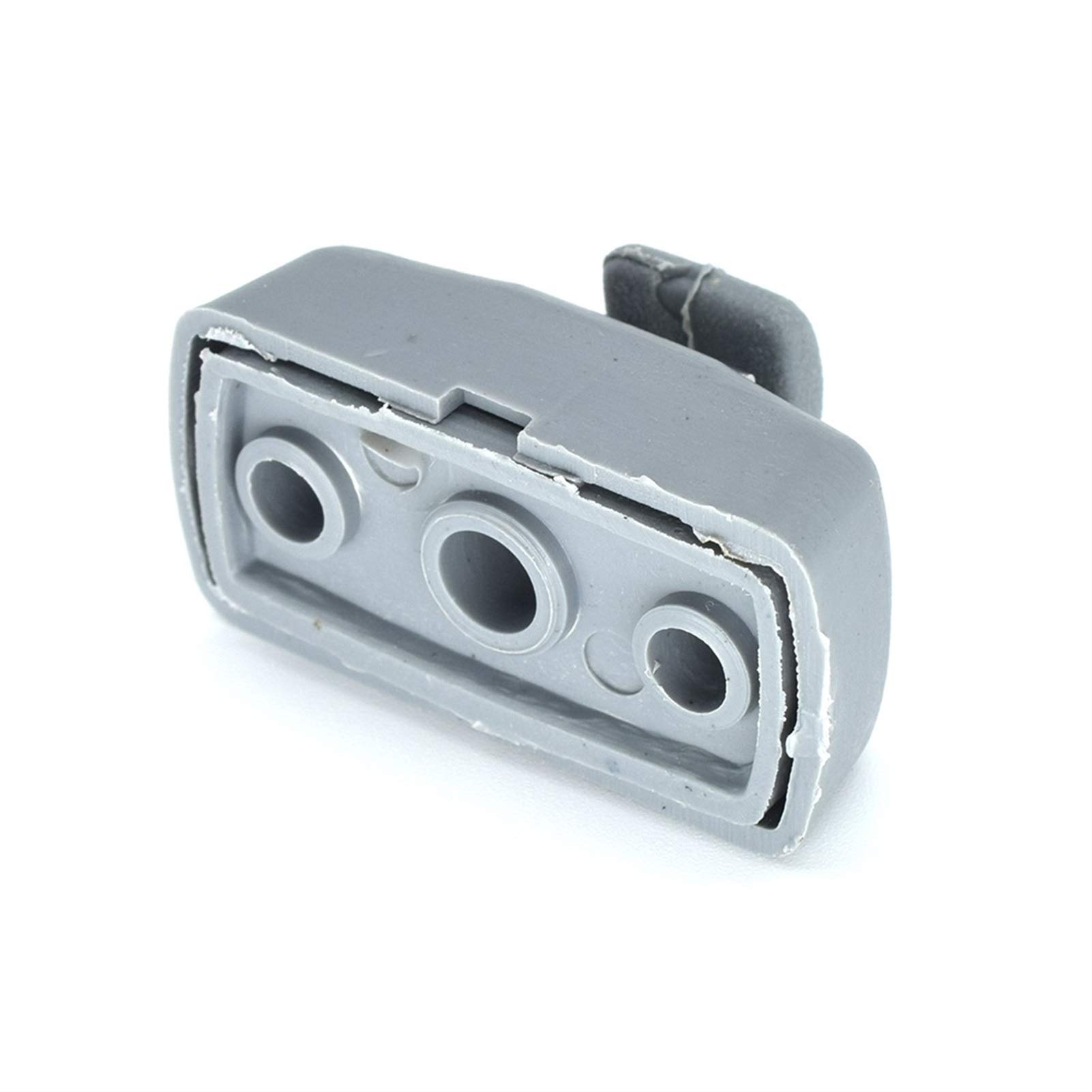 Sonnenblende Clip Sonnenblende Clip Haken 2 Stück passend for SKODA Fabia 6Y Octavia A4 A5 1U 1ZGrey Front Sonnenblende Sonnenblende Haken Clips Halterung von DQZRTUECA