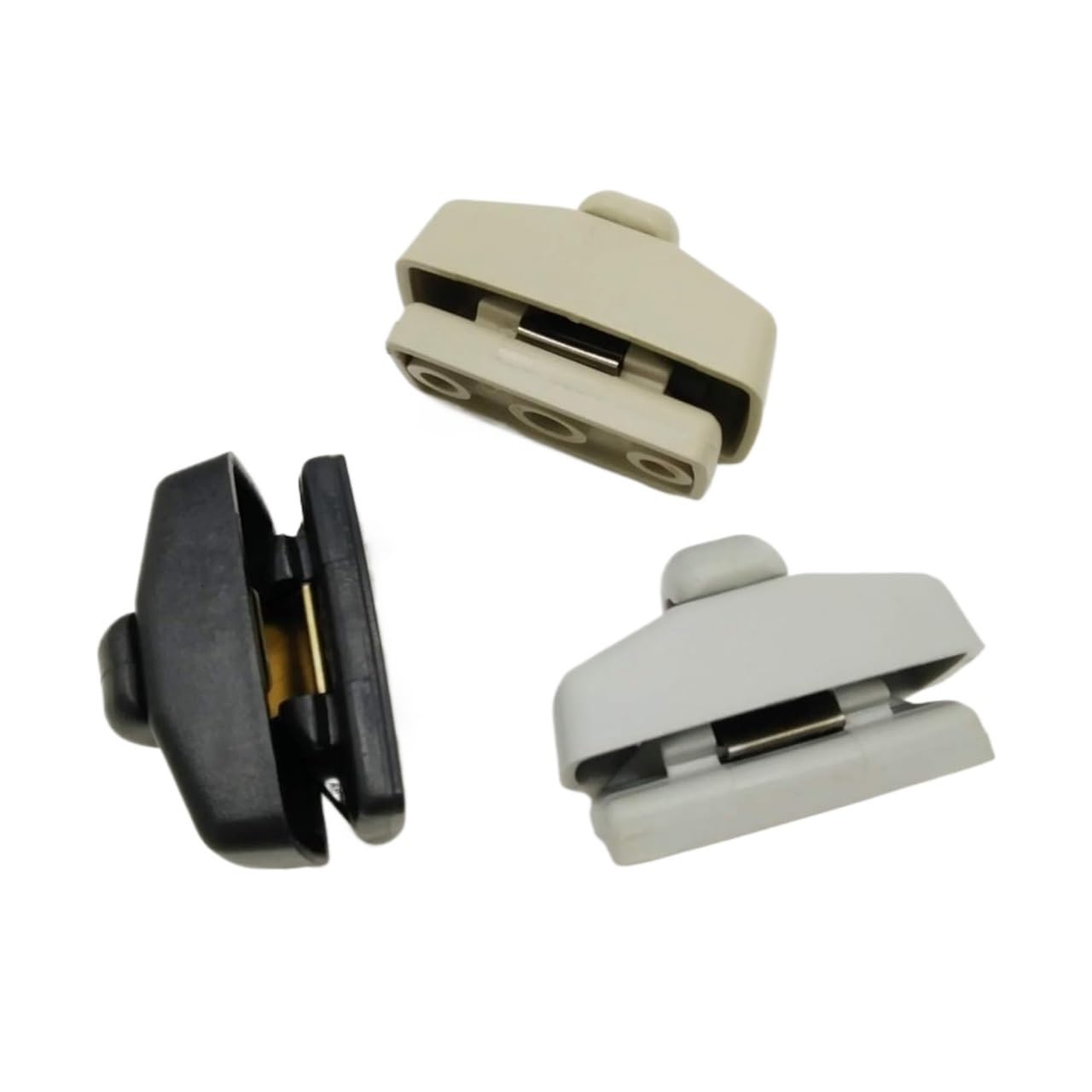 Sonnenblende Clip Sonnenblende Clip Haken Visier-Haken-Clip-Halterung, Aufhänger, passend for VW Golf, Jetta, Passat, Polo, Sitz, Käfer, 3 Stück von DQZRTUECA