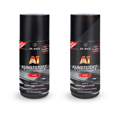 Dr. Wack 2x 250 ml A1 Kunststoff-Tiefenpfleger matt von DR. WACK