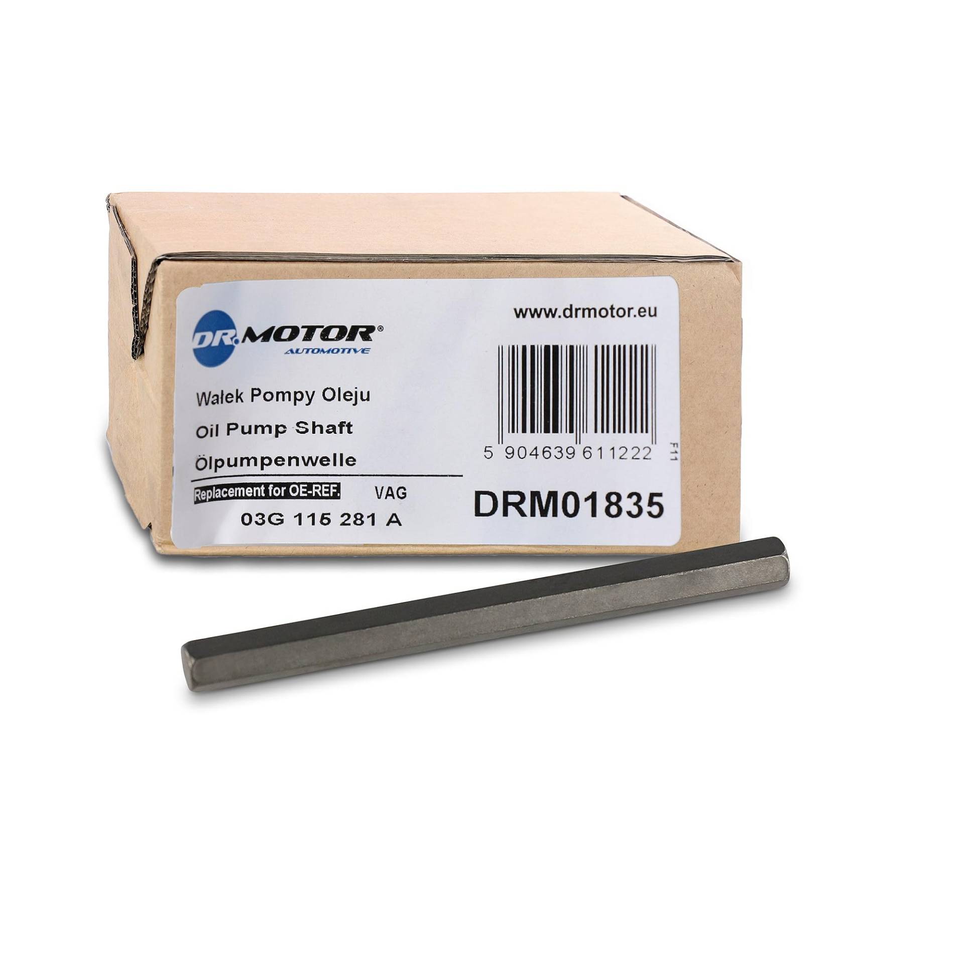 DR.MOTOR AUTOMOTIVE Antriebswelle Ölpumpe DRM01835 77mm von DR.MOTOR AUTOMOTIVE