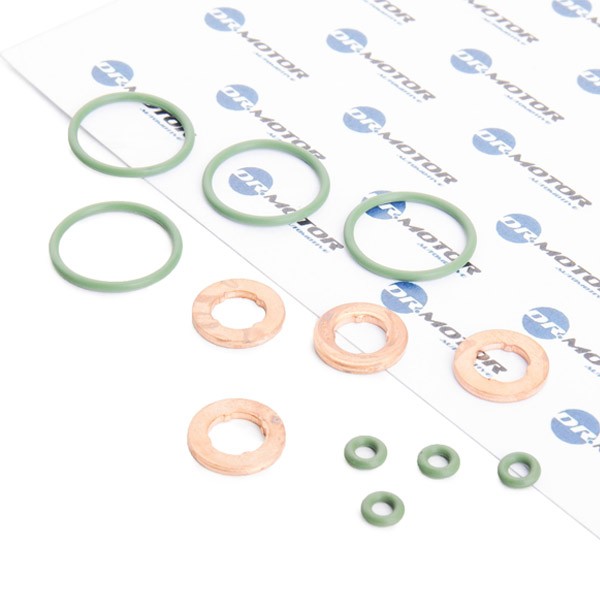 DR.MOTOR AUTOMOTIVE Dichtungssatz, Einspritzdüse VW,AUDI,SKODA DRM007S 059130519,WHT000884 von DR.MOTOR AUTOMOTIVE