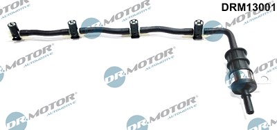 Dr.motor Automotive Schlauch, Leckkraftstoff [Hersteller-Nr. DRM13001] für Nissan von DR.MOTOR AUTOMOTIVE