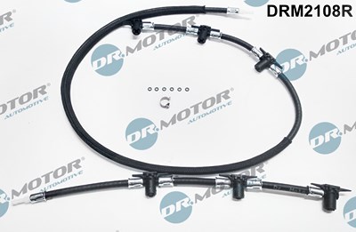 Dr.motor Automotive Schlauch, Leckkraftstoff [Hersteller-Nr. DRM2108R] für Audi, VW von DR.MOTOR AUTOMOTIVE